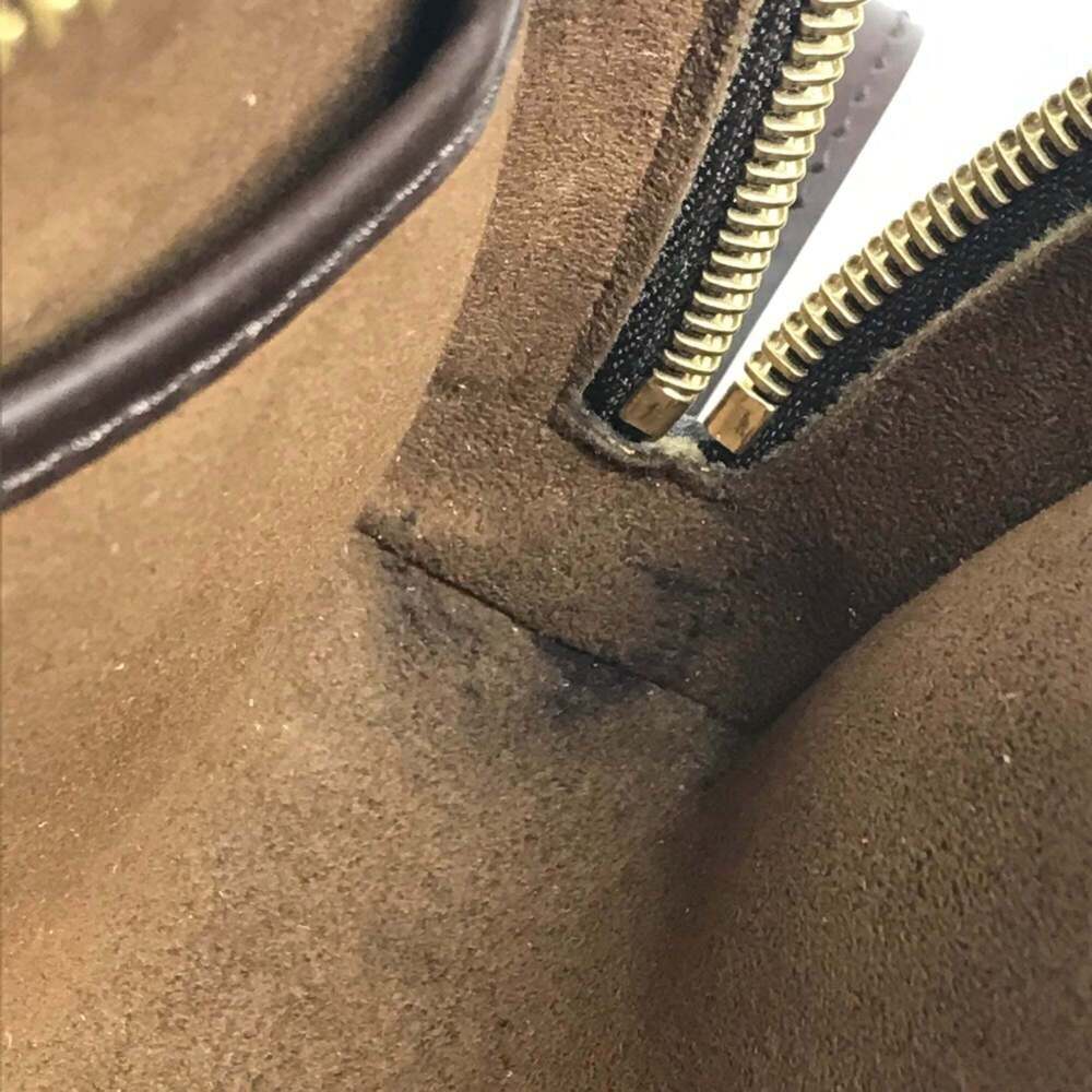 LOUIS VUITTON Authentic Brown Damier Canvas Pouch - Picture 13 of 16